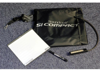Soundcraft Expression 2 and Si Performer 2 Accessory Kit with Dust Cover, Gooseneck Lamp, Scribble Pad, and Pen for Enhanced Console Protection and Professional Mixing Applications (BF10.522002)