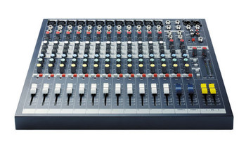 Soundcraft EPM12 12-Channel Analog Mixing Console for Live Sound, Studio Recording, and Professional Audio Mixing Applications (SCR-RW5736US)