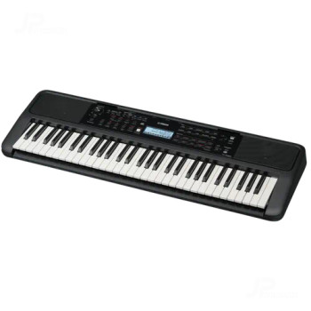 Yamaha, PSR-E383 61-Key Mid-Range Portable Keyboard with PA-130 Power Adapter, Touch-Sensitive Keys, and Built-In Voices & Styles, (PSRE383)