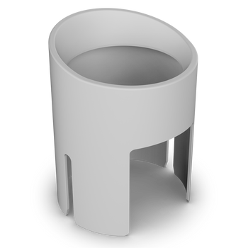 Chauvet Professional WELL POD 2 White Fixture Cover Set for Fixture Protection and Appearance Customization, 6-Pack (WPOD2WHITECOVX6)