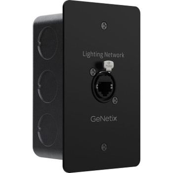 CHAUVET Professional GeNetix Network Pass-Through Wall Plate (GENETIXNETWORWALLUS)