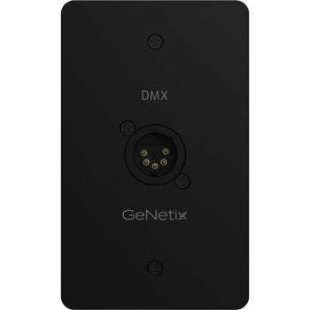 Chauvet Professional, GeNetix DMX Passthrough Wall Plate (Single-Port, Male Connector) (GENETIXDMXWALLSMUS)