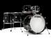 Yamaha SOLID BLACK ABS HYBRID 4PC SHELL: AMB-2218, AMP-6F3 (AMF-1615, AMT-1208, AMT-1007, TH945B)