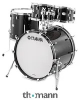 Yamaha AMB-1814SOB SOLID BLACK 18x14 ABS HYBRID BD