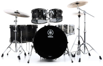Yamaha LH2F50UCS Live Custom Hybrid Oak 5-piece Shell Pack - Charcoal Sunburst