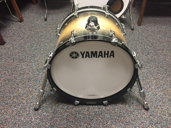Yamaha PHXB-2018MMB PHX Series Maple Acoustic Bass Drum - Matte Black - 20 x 18 inches