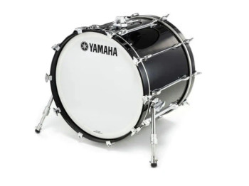 Yamaha, RBB-2214SOB, Recording Custom Bass Drum 22x14 (Solid Black)