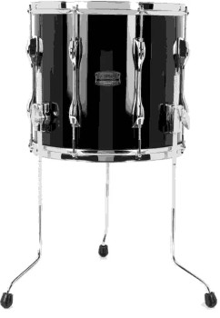 Yamaha, Solid Black Recording Custom Floor Tom 14x13, RBF-1413SOB