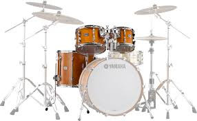 Yamaha, RBP-6F3RW Recording Custom Prepack Drum Shell Kit, 10x7.5, 12x8, 16x15, Includes TH-945B, Real Wood