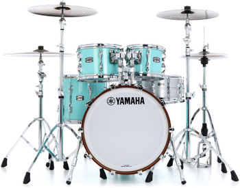 Yamaha, Recording Custom 4-Piece Shell Pack (Surf Green), RC0F40JSFG