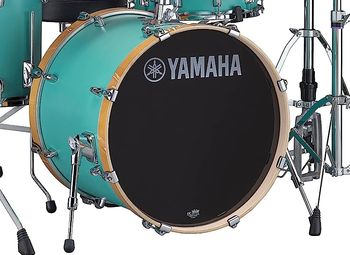Yamaha, SBB-2217MSG Matte Surf Green, 22x17 SCB Bass Drum