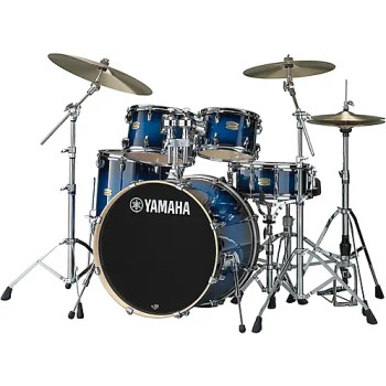 Yamaha, Stage Custom Birch 5-Piece Shell Pack Deep Blue Sunburst, SBP2F57DUS