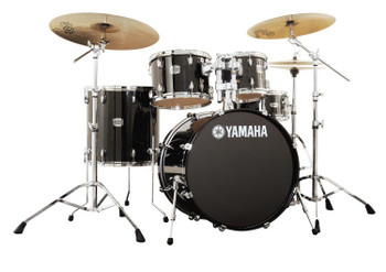 Yamaha, Stage Custom Birch 5-Piece Shell Pack Raven Black, SBP2F57RB