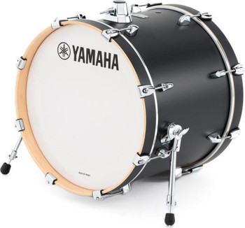 Yamaha, TMB-1814LCS Tour Custom Bass Drum 18x14 Licorice Satin, TMB-1814LCS