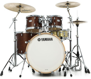 Yamaha, Tour Custom 5-Piece Drum Set with Matching Snare, TMP2F56CHS