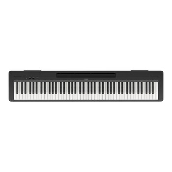 Yamaha, Black 88-Key Entry-Mid Level Digital Piano with GHC Action, PA-150 Power Adapter, and Sustain Foot Switch, (P143B)