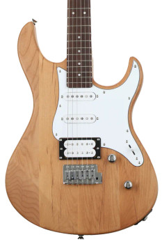 Yamaha, Pacifica Electric Guitar in Natural Finish with Versatile Pickup Configuration, Solid Alder Body, and Comfortable Player-Friendly Neck, (PAC112V NATURAL)