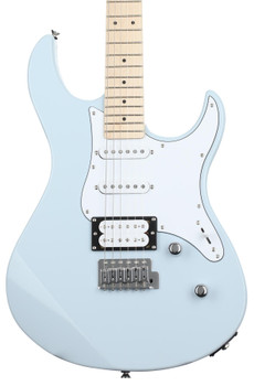 Yamaha, Pacifica Electric Guitar in Ice Blue with Versatile Pickup Configuration, Solid Alder Body, and Comfortable Player-Friendly Neck, (PAC112VM ICB)