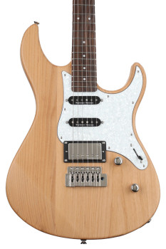 Yamaha, Pacifica Professional Electric Guitar in Yellow Natural Satin with Flame Maple Top, HSS Seymour Duncan Pickup Configuration, and High-Performance Player Neck, (PAC612VIIX YNS)
