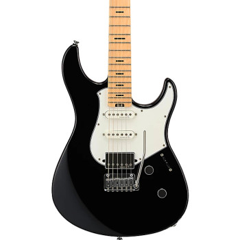 Yamaha, Pacifica Standard Plus Electric Guitar in Black with Maple Fingerboard, Versatile Pickup Configuration, and Modern Comfortable Playability, (PACS+12M BL)