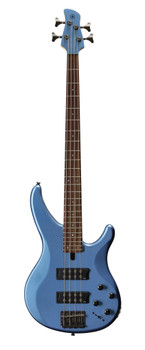 Yamaha, TRBX304 4-String Bass Guitar in Factory Blue with Active Electronics, Versatile Pickup System, and Balanced Modern Playability, (TRBX304 FTB)