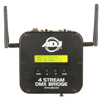 ADJ 4 STREAM DMX BRIDGE;4 universe wireless