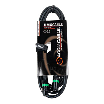 ADJ Alpha AC3PDMX15PRO 15ft 3-Pin Pro DMX Cable – PVC Jacket (AC3PDMX15PRO)