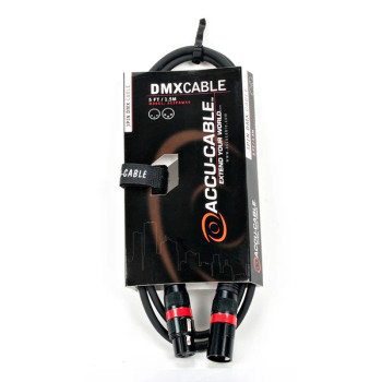 ADJ Alpha AC3PDMX5 5ft 3-Pin DMX Cable (AC3PDMX5)