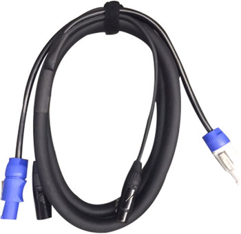 ADJ Alpha AC3PPCON6 6ft 3-Pin XLR + PowerCON Combo Link Cable (AC3PPCON6)