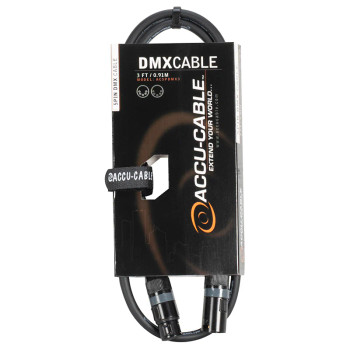 ADJ AC5PDMX3 Accu-Cable 5-Pin DMX Cable (3')