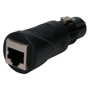 Accu-Cable ACRJ453PM RJ45 to 3-pin DMX Male Adapter