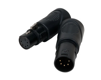 ADJ ACRJ455PSET 5-pin DMX to RJ45 Adapter Set