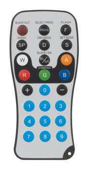 ADJ ADJ LED RC2 Wireless Remote Control for Compatible ADJ Fixtures