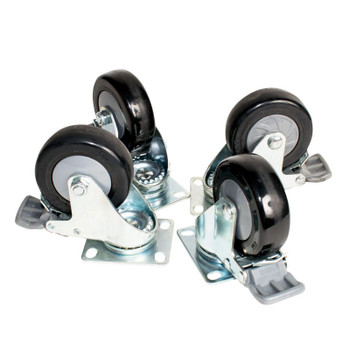 ADJ AVAC4 Caster kit;for A15S & A18S,set of4