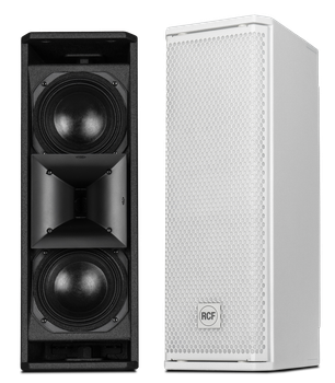 RCF 13000892 NXL 14-A Active 2100W Dual 6-Inch 2-Way Column Speaker (NXL14-A)