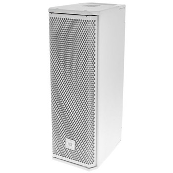 RCF 13000893 NXL 14-A White Active 2100W Dual 6-Inch 2-Way Column Speaker (NXL14-A-W)
