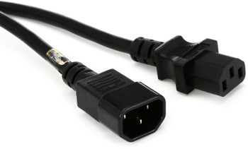 ADJ ECCOM-15 15' 16AWG IEC Male to IEC Female Extension Cord