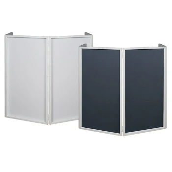 ADJ Accu-Stand Event Facade 2 White Portable DJ Booth System (EVE900)