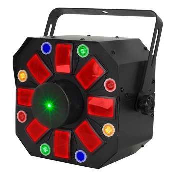 ADJ Furious Three RG Lighting Effect Fixture with Wired Digital Communication Network (FUR128)