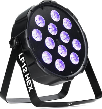ADJ LP 12 HEX Lightweight LED Par with Twelve 5W Hex 6-In-1 LEDs