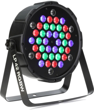 ADJ LP 42 RGBW 42 x 1 Watt LED's Includes: 12 Red,12 Green,12 Blue,and 6 White LED's with 25 degree beam angle