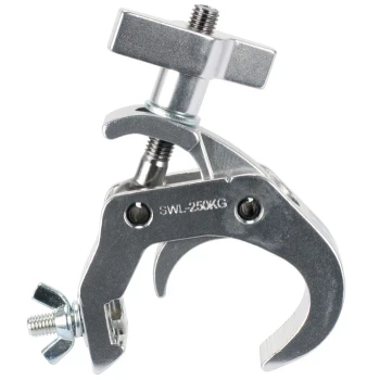 ADJ Quick Rig Clamp Low-Profile Hook Clamp for Secure Truss and Lighting Fixture Mounting (QUICK RIG CLAMP)
