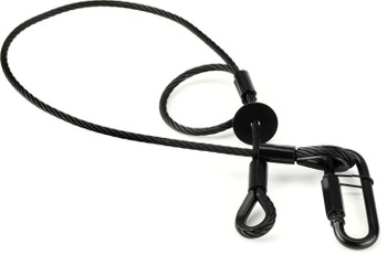ADJ SC6B Safety Cable - 31.5 inches, 155 lbs. Weight Rating