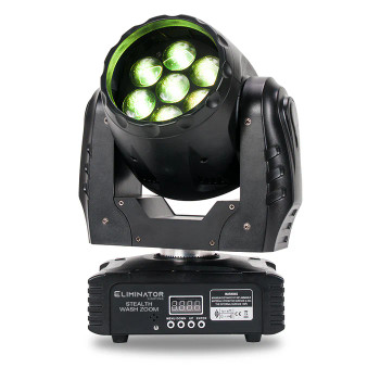 ADJ Stealth Wash Zoom 7 X 12W LED Wash Zoom With Wired Digital communication Network