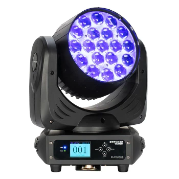ADJ Stryker Wash 19 x 12W RGBW 4-in-1 LED Moving Head Fixture with Wired Digital Communication Network (STR100)