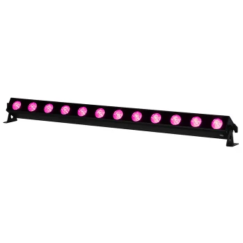 ADJ UBL12H 12 x 20W RGBAL+UV LED Bar Fixture with Wired Digital Communication Network (UBL120)