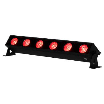 ADJ UBL6H 6x20Wl RGBAL+UV LED Bar With Wired Digital Communication