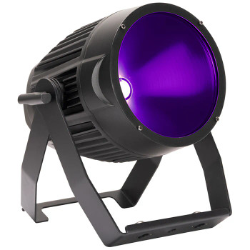 ADJ UV Par 100IP IP65-Rated 100W UV LED PAR Fixture with Wired Digital Communication Network (UVP100)
