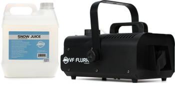 ADJ VF Flurry Pak Snow Machine Package with VF Flurry Snow Machine and 1 Gallon Snow Fluid (VF FLURRY PAK)