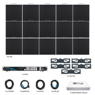 ADJ VS3 5x3 LED Video System Package with 15 VS3 Video Panels (VS3 5X3)